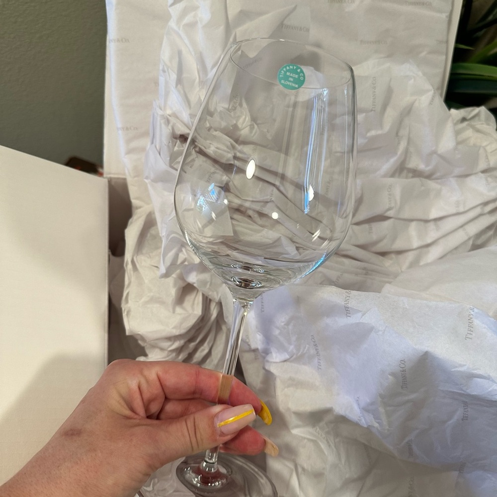 Tiffany’s Wine Glasses (2)